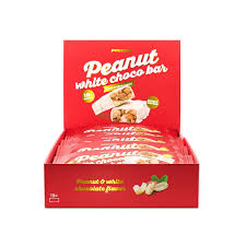 SNACKS BAR WHITE CHOCOLATE & PEANUT BAR 23GMX10 PCSX16CONTAINER